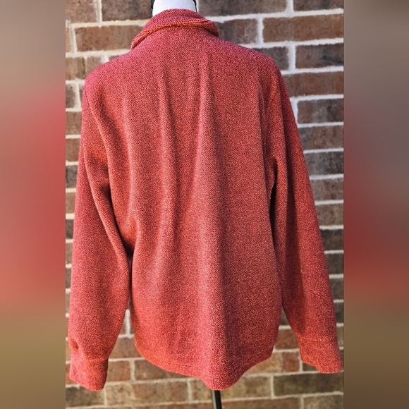 Eddie Bauer Cozy  Red Pullover Sweater - Picture 5 of 11